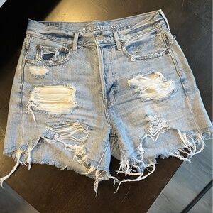 Super Distressed A&E Shorts
